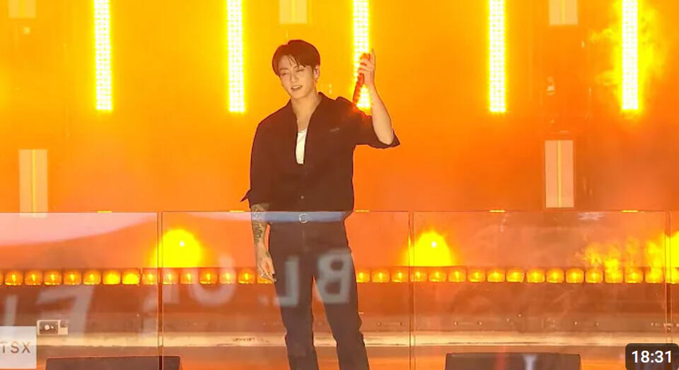 Jung Kook Live at TSX, Times Square